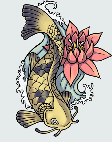 Китайские рыбки тату
