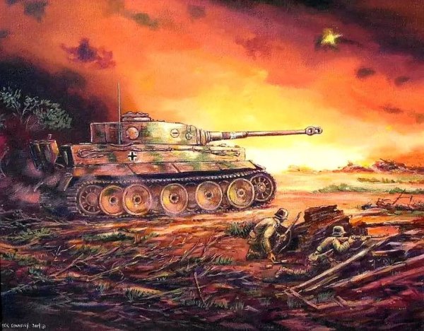 Арт немецких танков