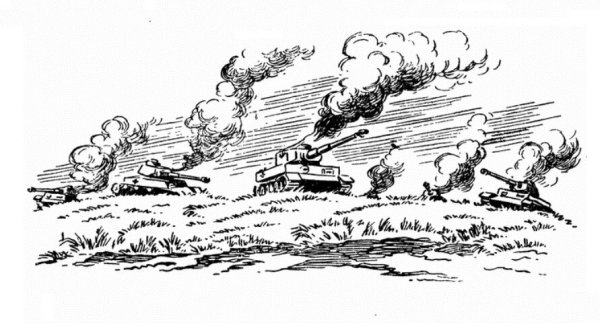 Курская битва раскраска