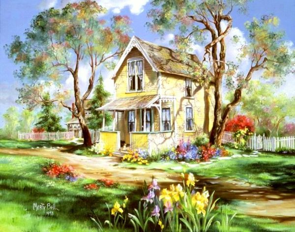 Художница Марти Белл(Marty Bell)