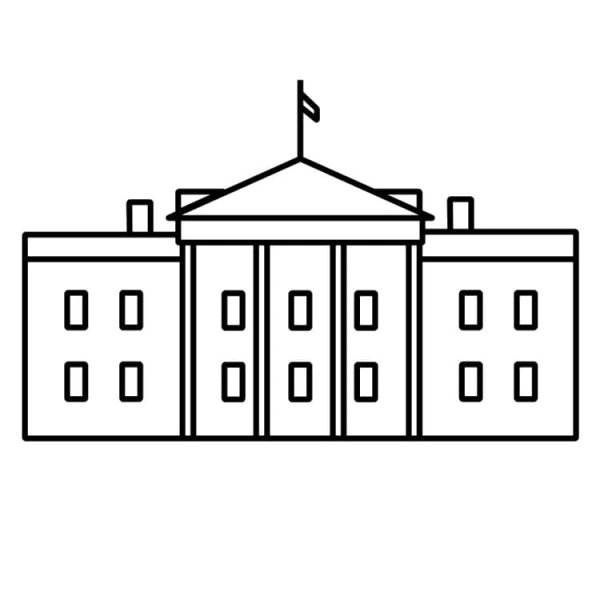 Раскраска здания архитектуры