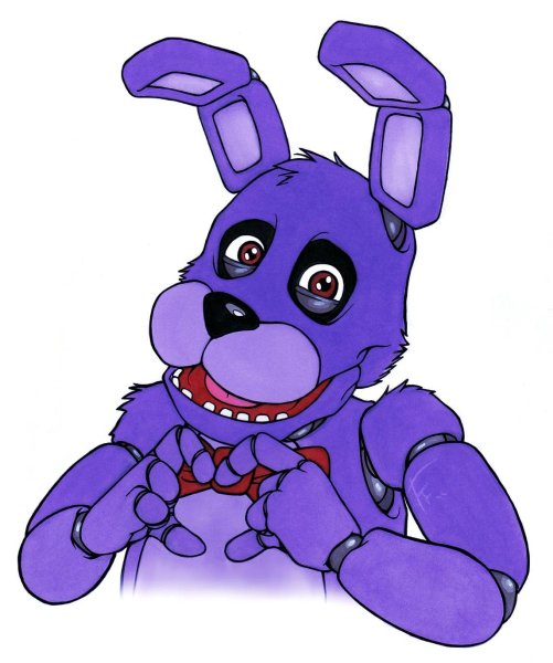 Бонни ФНАФ мультяшный