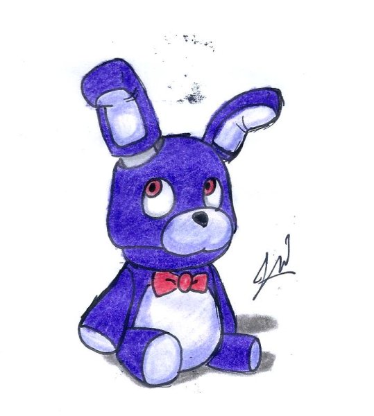 Бонни срисовать