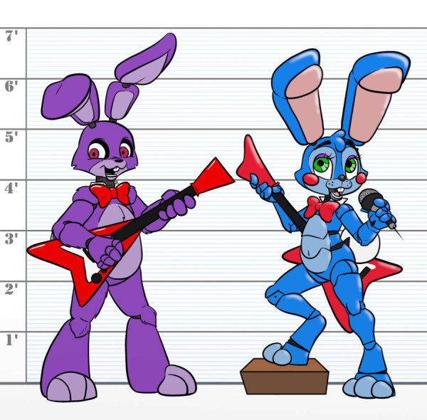 АНИМАТРОНИКИ той Бонни и Бонни