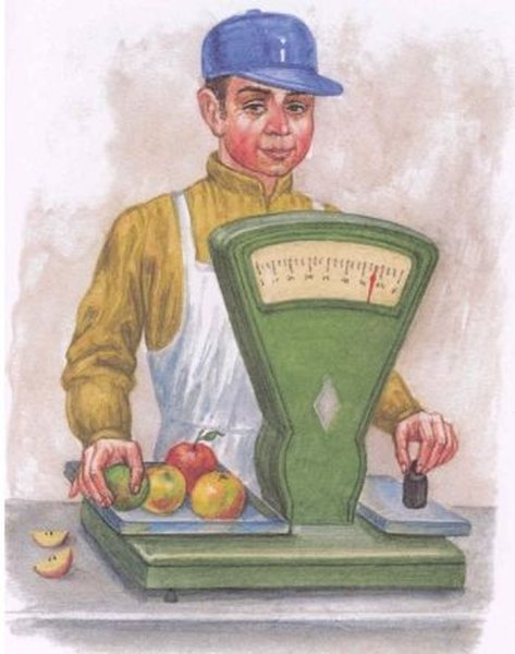 Продавец для детей