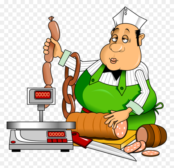 Профессия продавец раскраска для детей