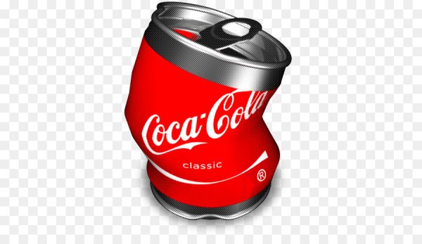 Банка Кока колы рисунок