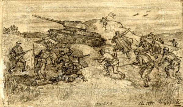 Советско-японская война 1945 рисунки
