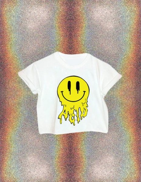 Смайлик желтый круг