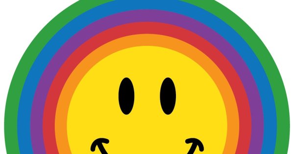 Смайлик Радуга