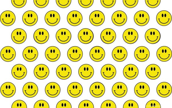 Разноцветные смайлики