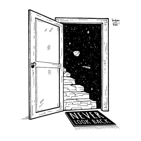 Дверь нарисованная