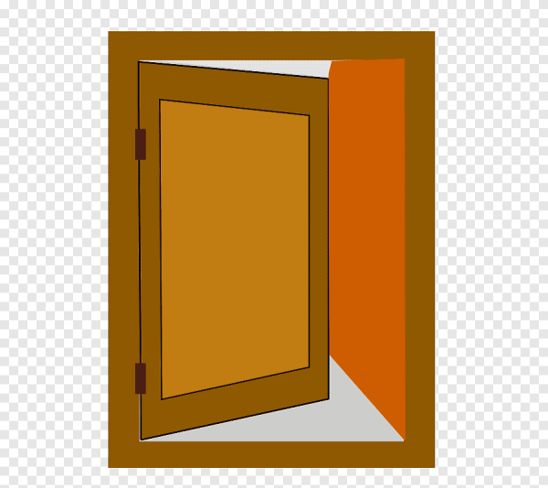 Дверь нарисованная