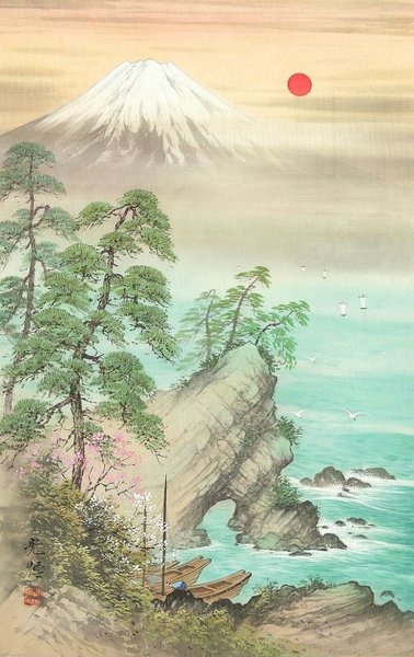 Фудзияма картины художников