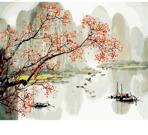 Горы в китайском стиле