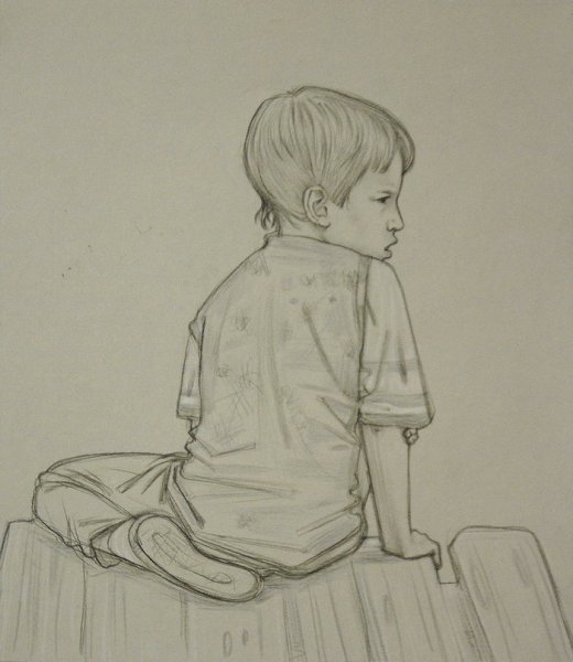 Наброски детей