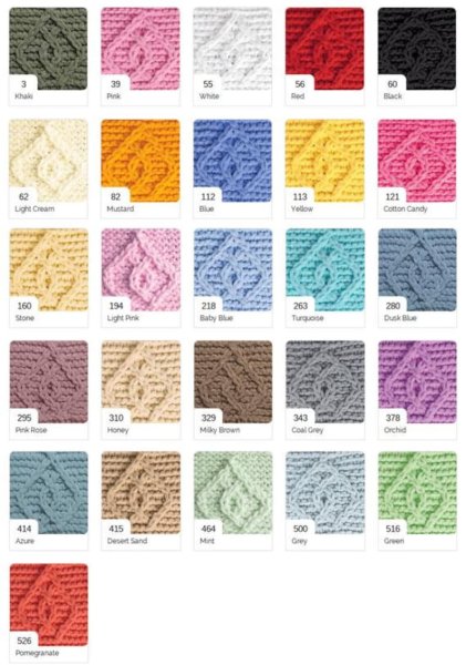 Узор плетенка Ализе Пуффи