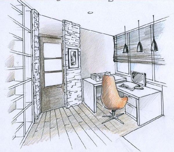 Эскиз рабочего места
