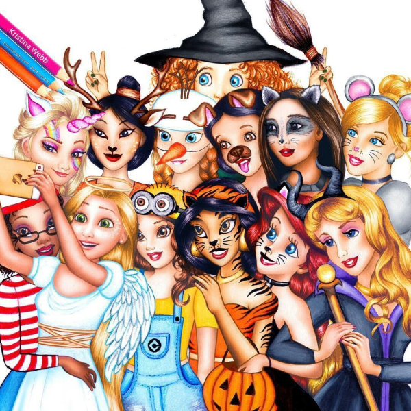 Вечеринка в стиле мультяшки