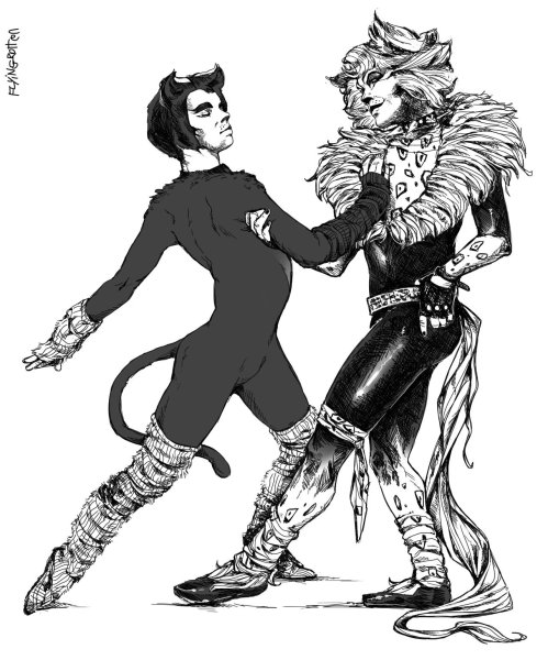 Герои мюзикла кошки