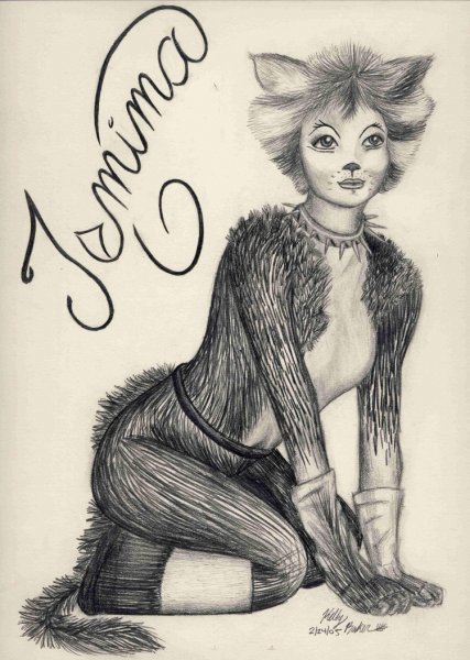 Иллюстрация к мюзиклу кошки