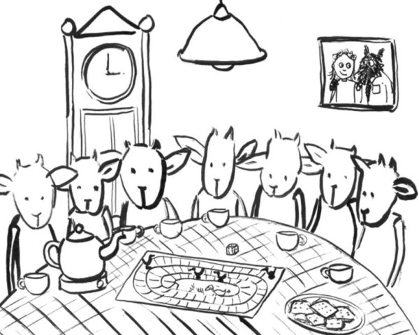 Сказки "волк и семеро козлят"