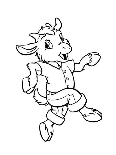 Иллюстрация на тему волк и семеро козлят