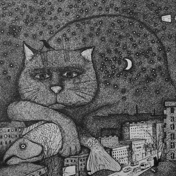 Графика с котами