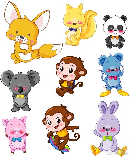 Мультяшные звери