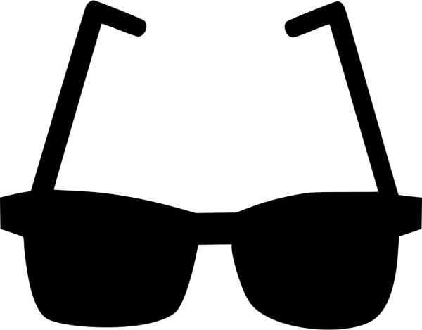 Темные очки иллюстрация