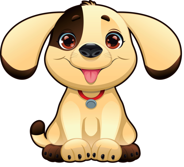 Собачка мультяшная