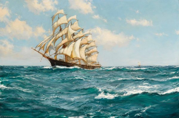 Художник-маринист Montague Dawson