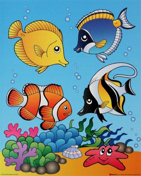 Рыбка рисунок