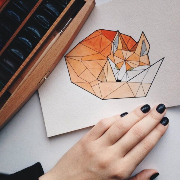 Геометрическая лиса