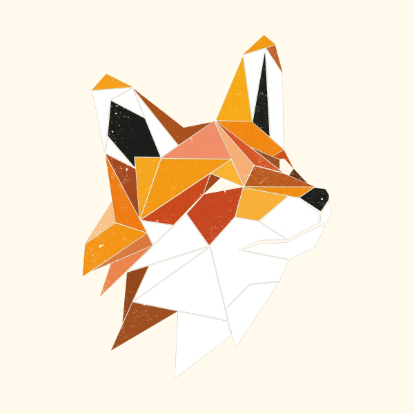 Лиса треугольниками