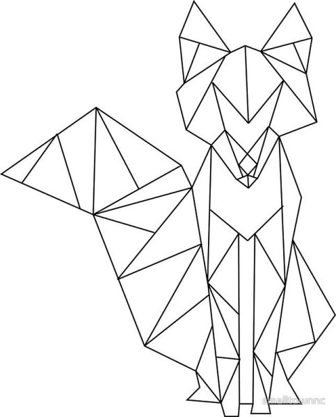 Геометрическая лиса