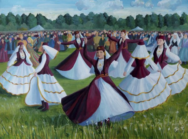 Сабантуй рисунок