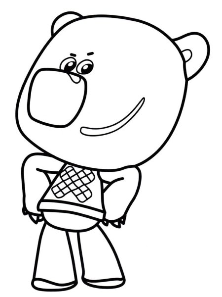 Мимимишки трафарет