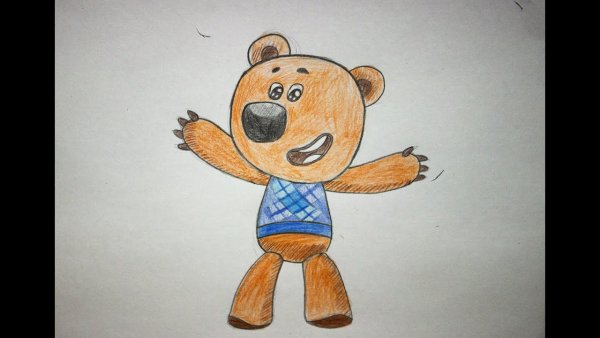 Кеша Мимимишки рисунок