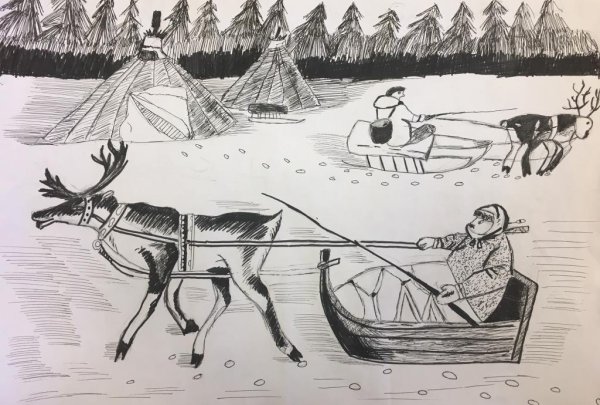 Ханты рисунок