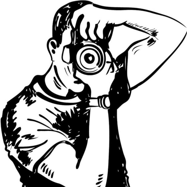 Человек с фотоаппаратом