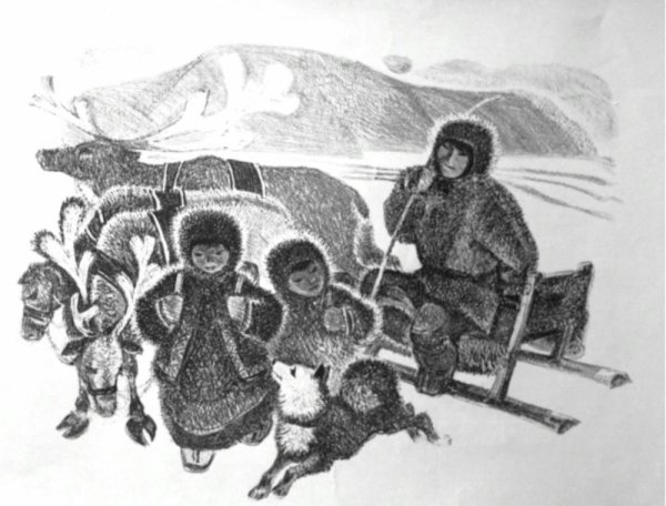 Ненцы Ханты живопись