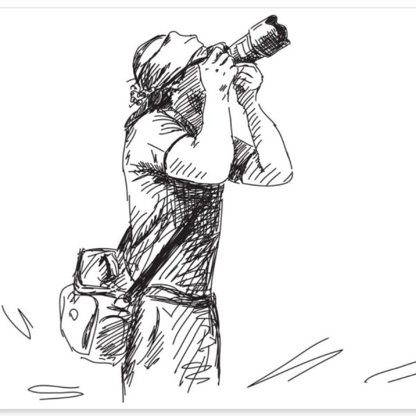 Фотограф рисунок карандашом