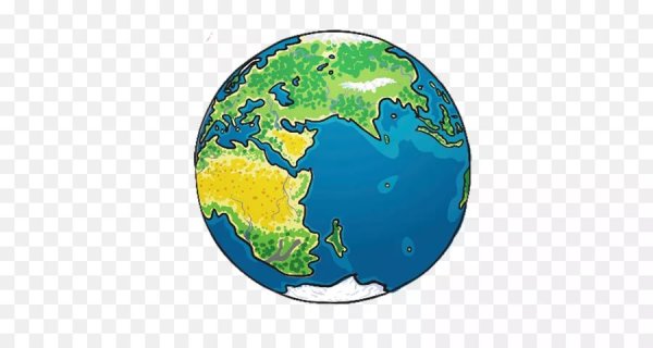 Нарисовать земной шар