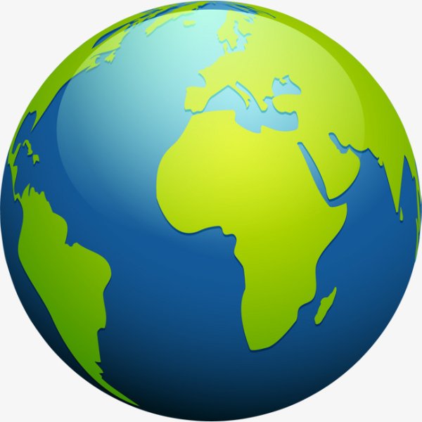 Земля мультяшная