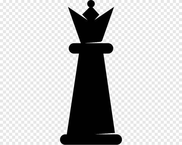 Шахматная фигура ферзь Король вектор