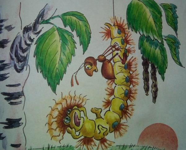 Бианки в. в. "как муравьишка домой спешил"