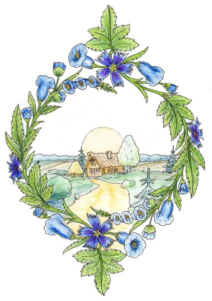 Рисунки Тюрина а.а энергоинформационные