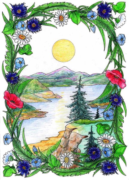 Рисунки Тюрина Александра маки