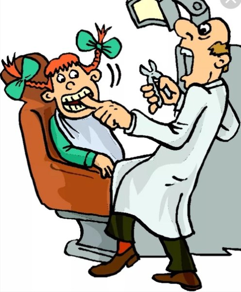 Карикатуры на приеме у зубного врача